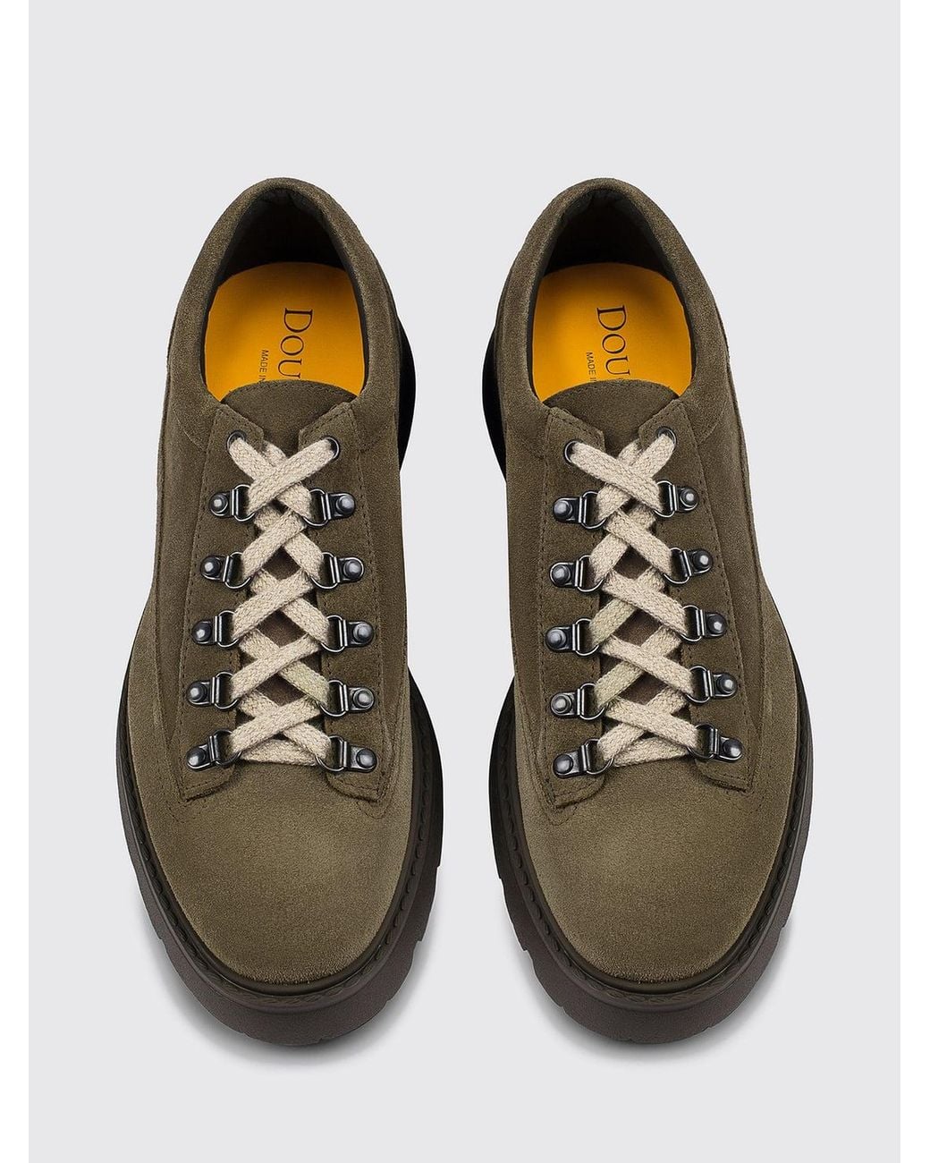 Scarpe Stringate Uomo di Doucal's in Brown da Uomo