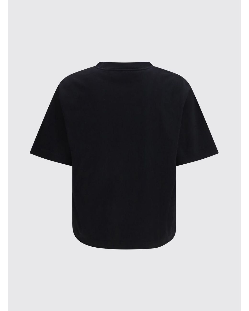 Off-White c/o Virgil Abloh Black Cotton T-Shirt With Logo for men