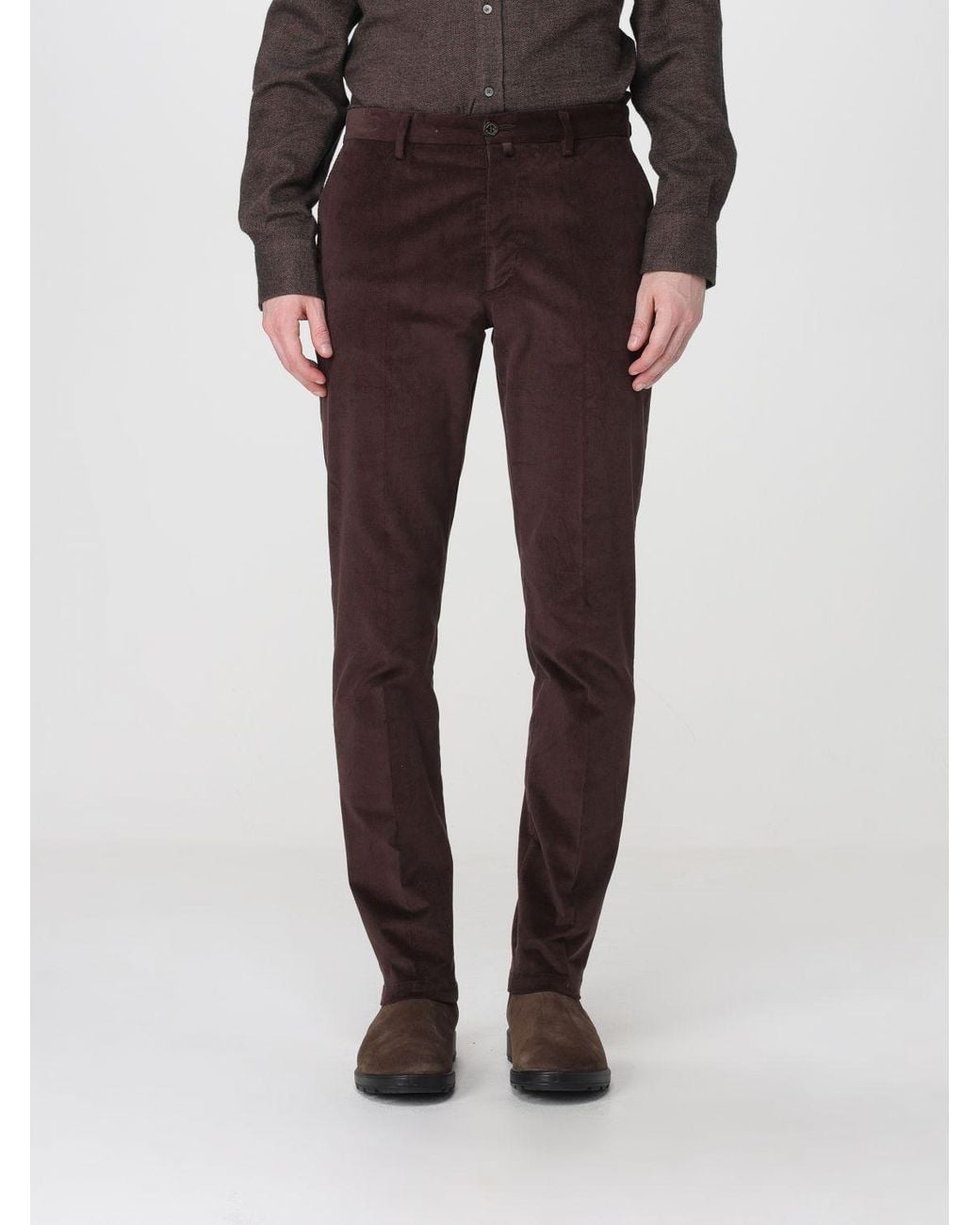 Brooksfield Brown Pants for men