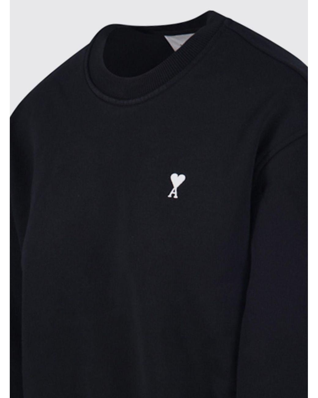 AMI Blue Crewneck Sweatshirt