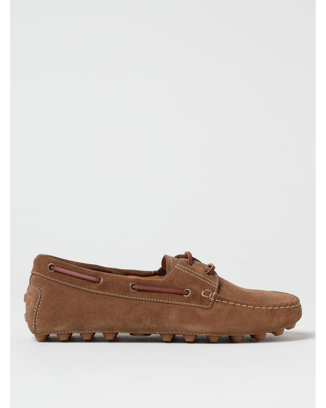 Tod's Gommino Mokassin Aus Wildleder in Brown für Herren