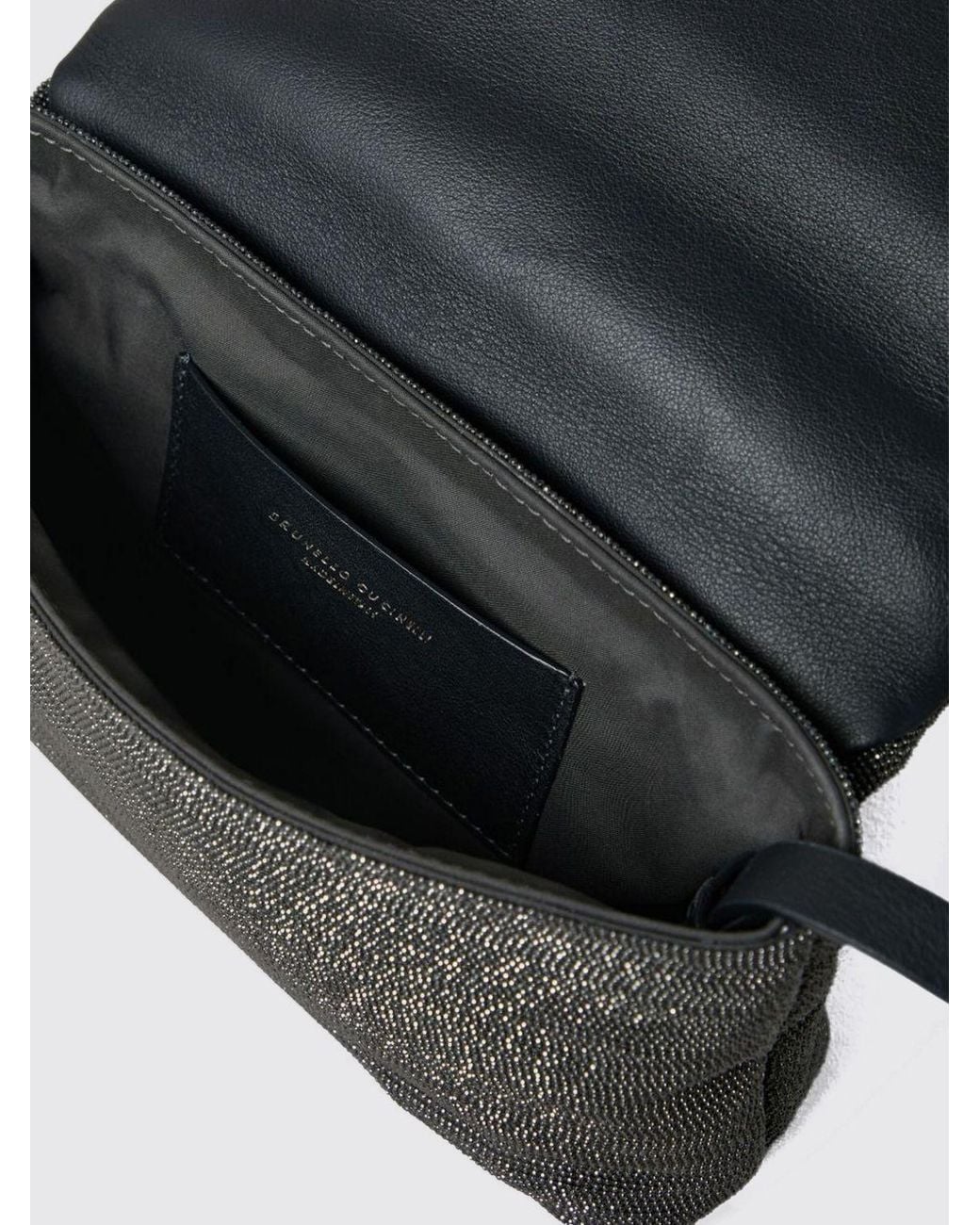 Brunello Cucinelli Black Shoulder Bag