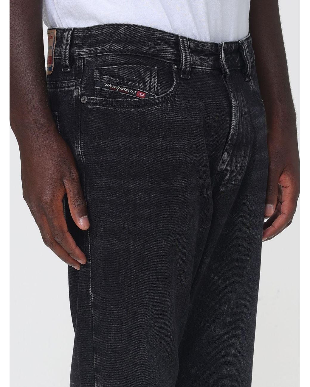 DIESEL Black Jeans for men