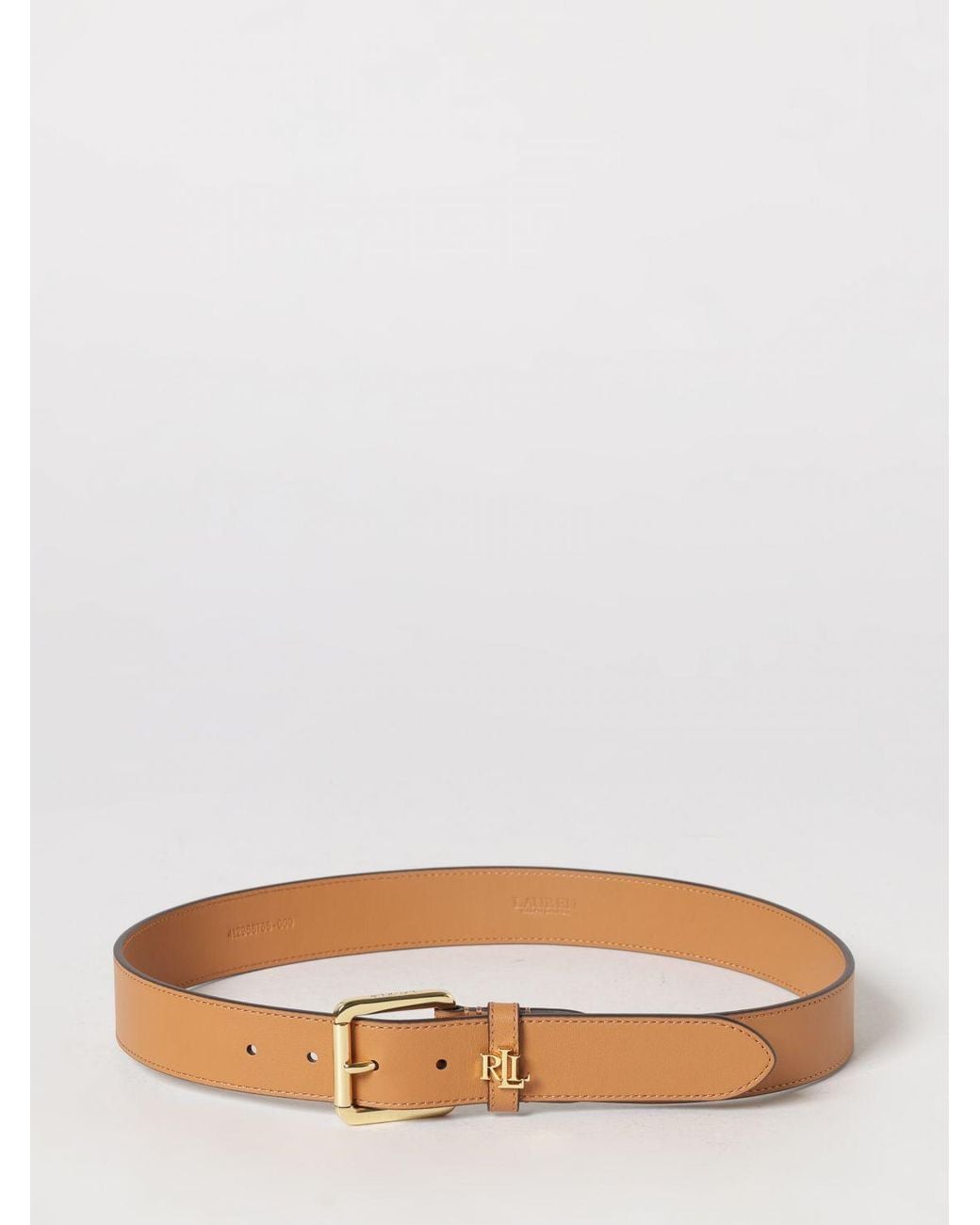 Cinturón Mujer Ralph Lauren de color Brown