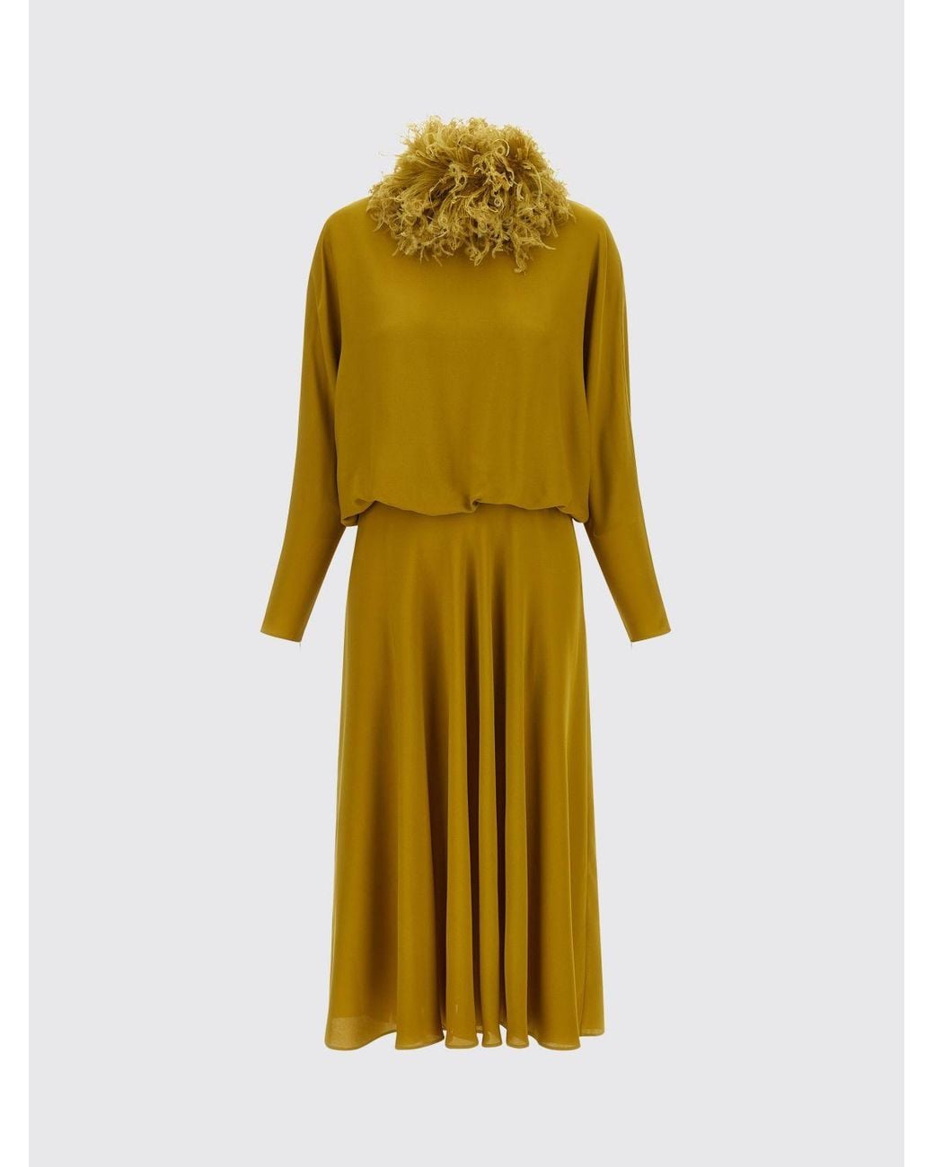 Valentino Garavani Green Midi Evening Dress