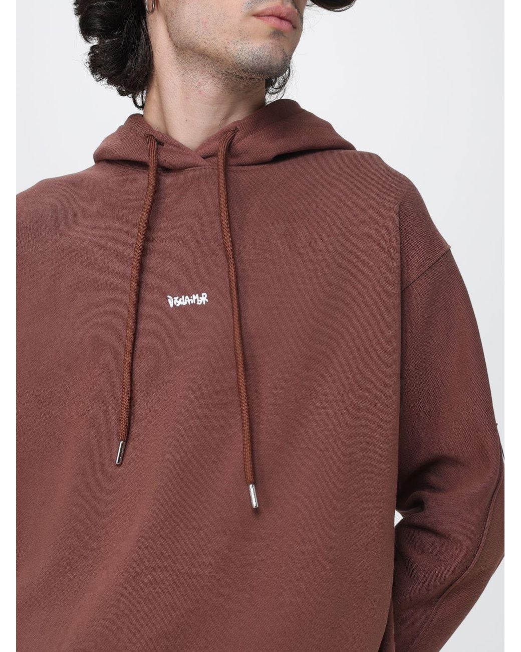 DISCLAIMER Red Sweatshirt for men