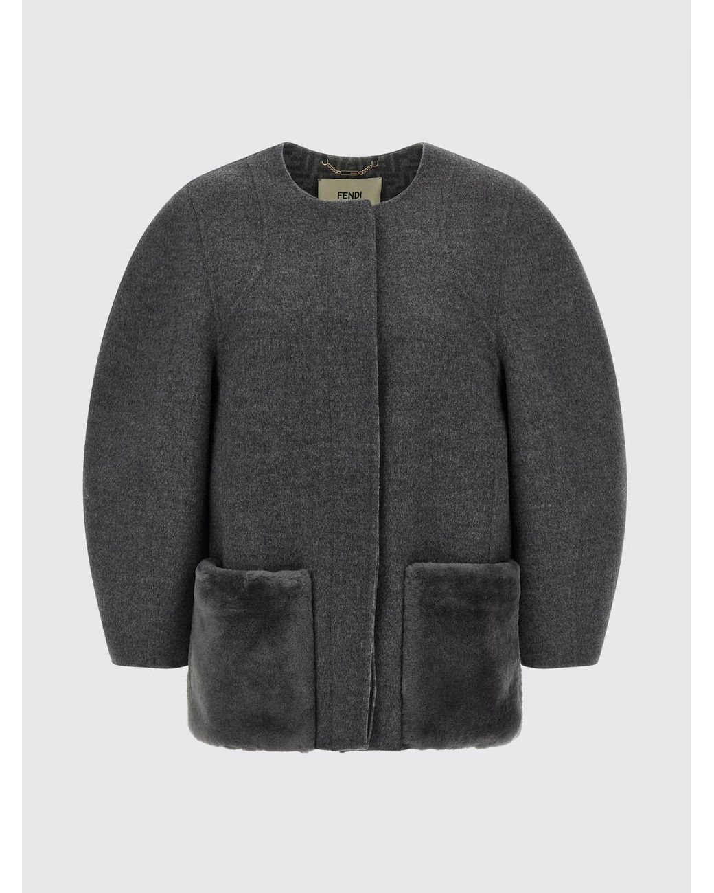 Chaqueta Mujer Fendi de color Gray