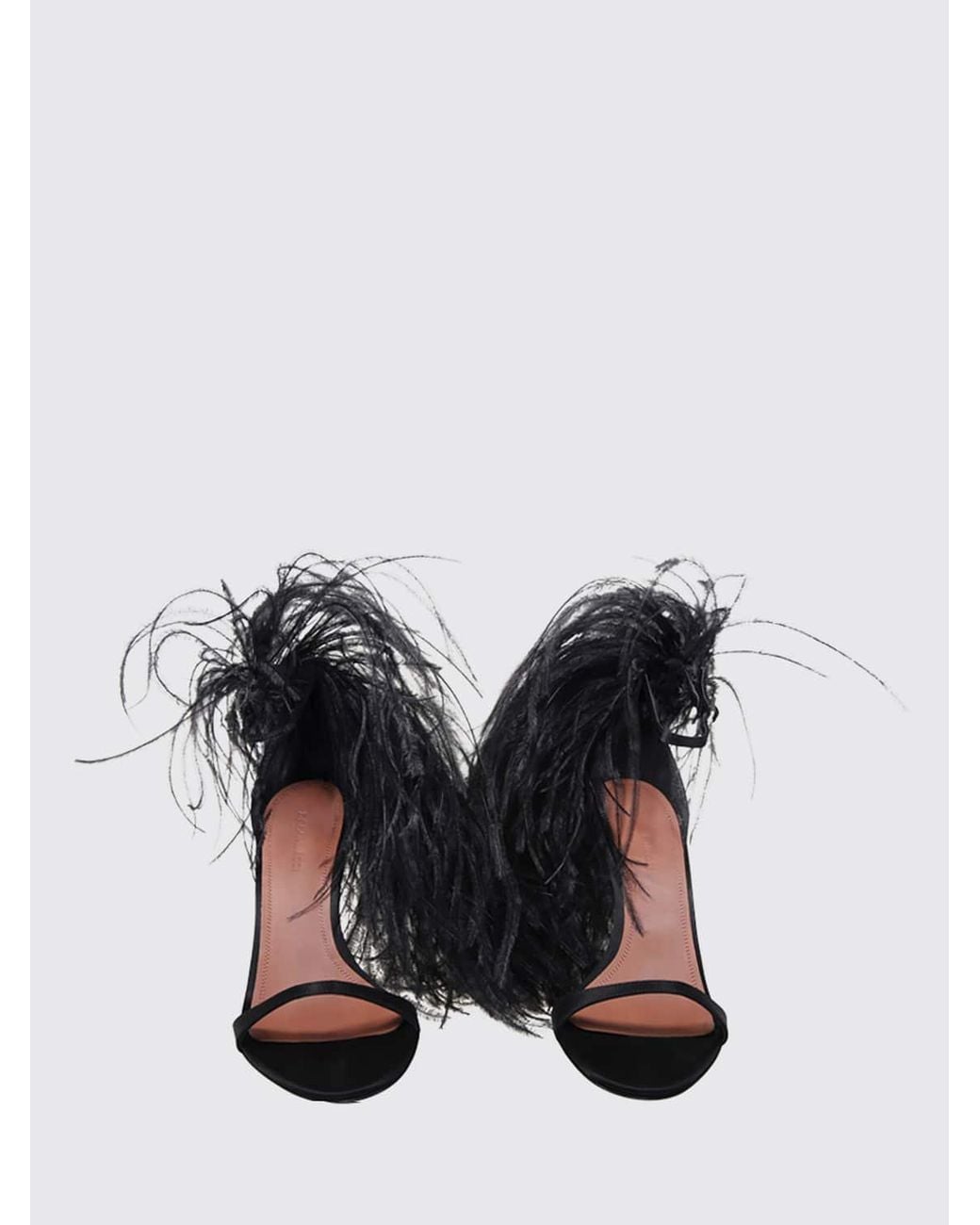 AMINA MUADDI White Heeled Sandal