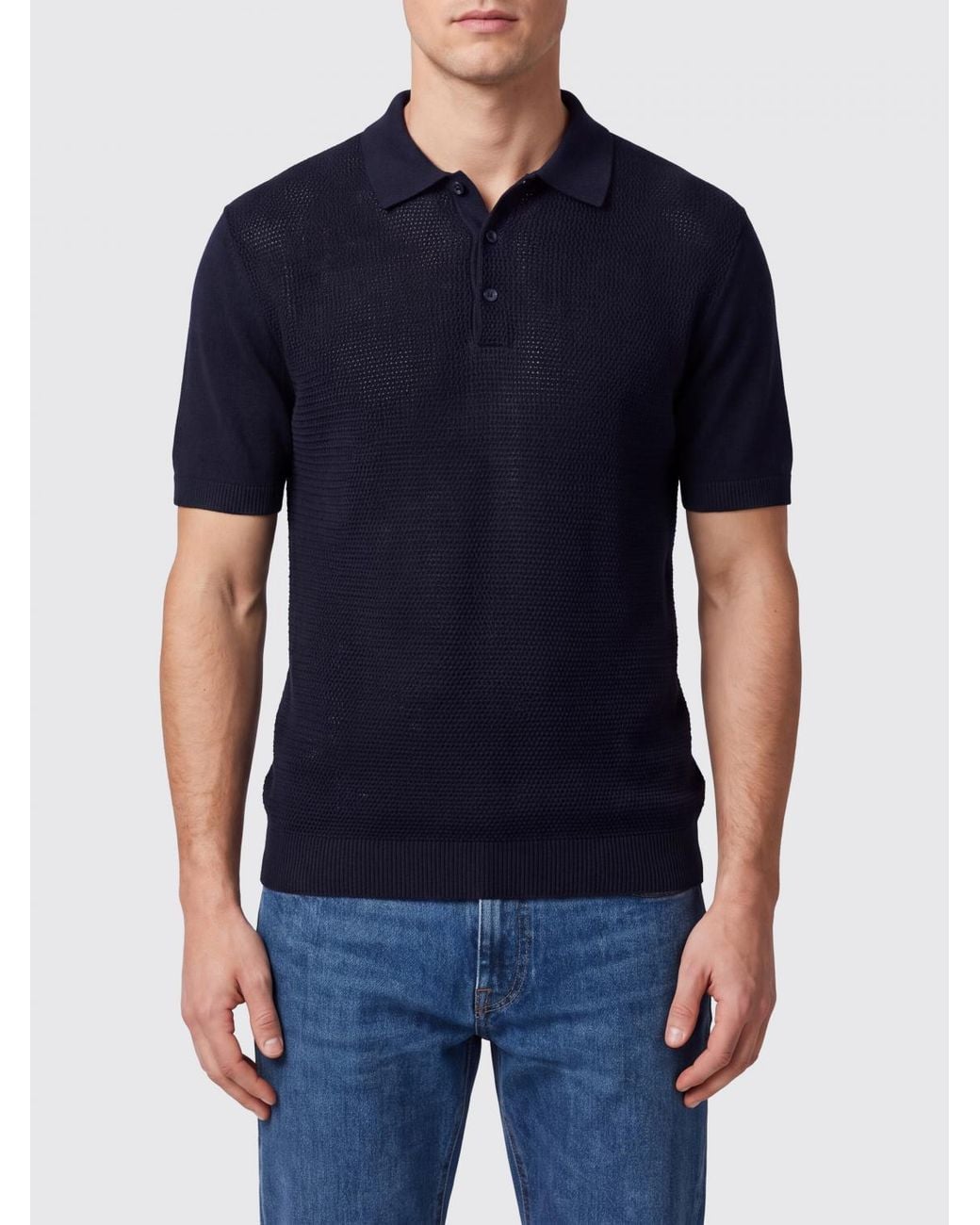 Orlebar Brown Blue Slim Fit Polo for men