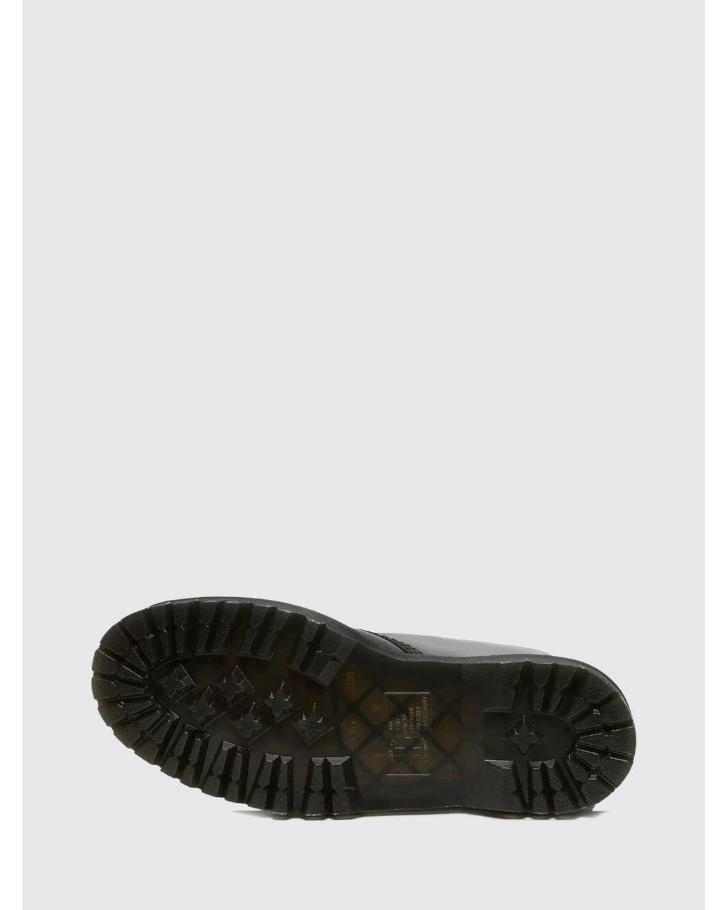 Dr. Martens Black Bex 1460 Smooth Leather Combat Boots With Bex Lug Sole For for men