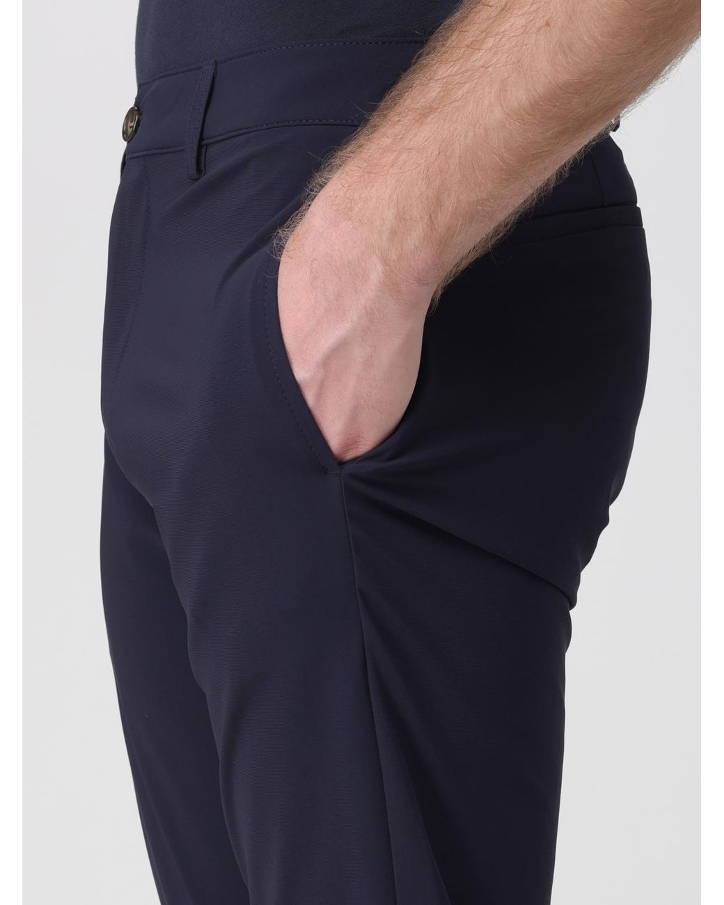 Colmar Blue Jersey Chino Trousers for men