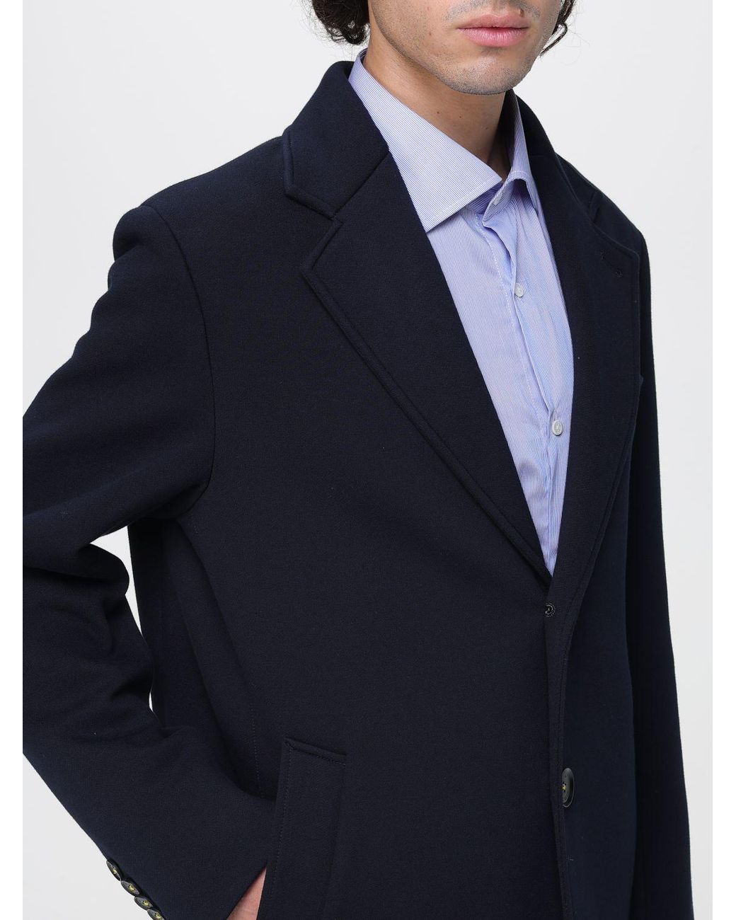 Manuel Ritz Blue Coat for men