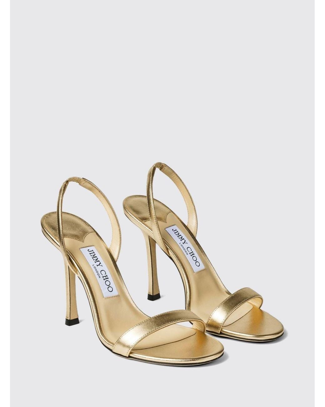 Jimmy Choo White Heeled Sandal