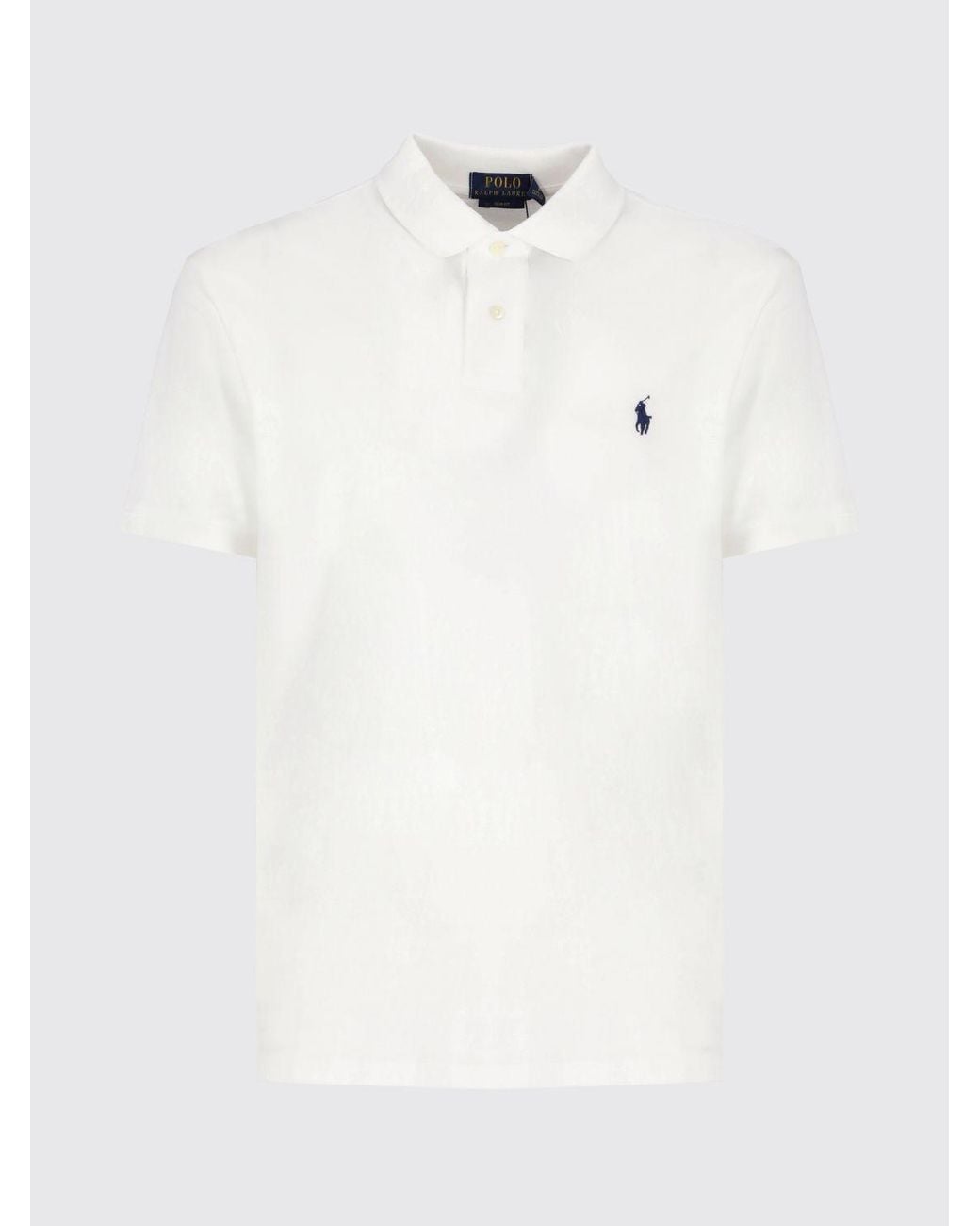 Polo Ralph Lauren White Polo Shirt for men