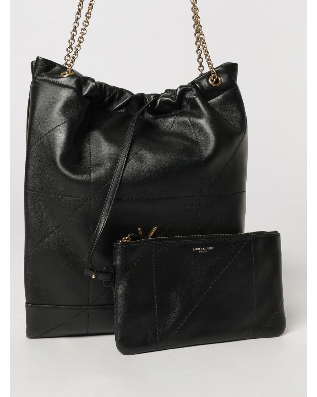 Saint Laurent White Shoulder Bag
