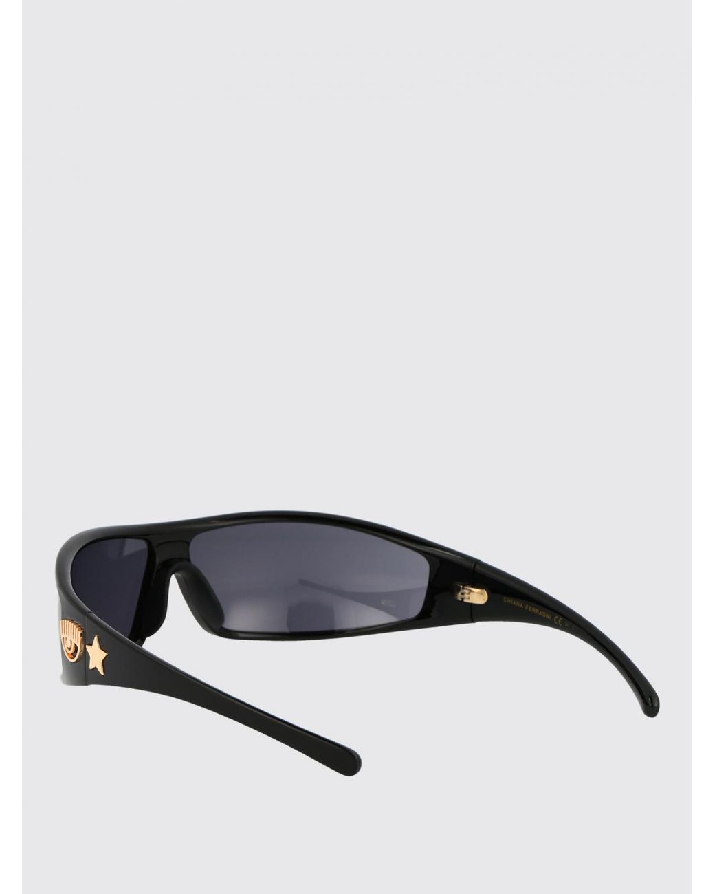 Chiara Ferragni Gray Sunglasses