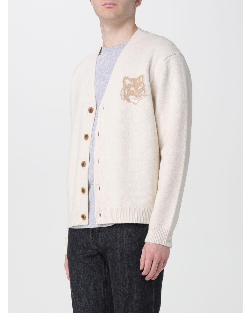 Maison Kitsuné Natural Maison KitsunÉ Jumper for men