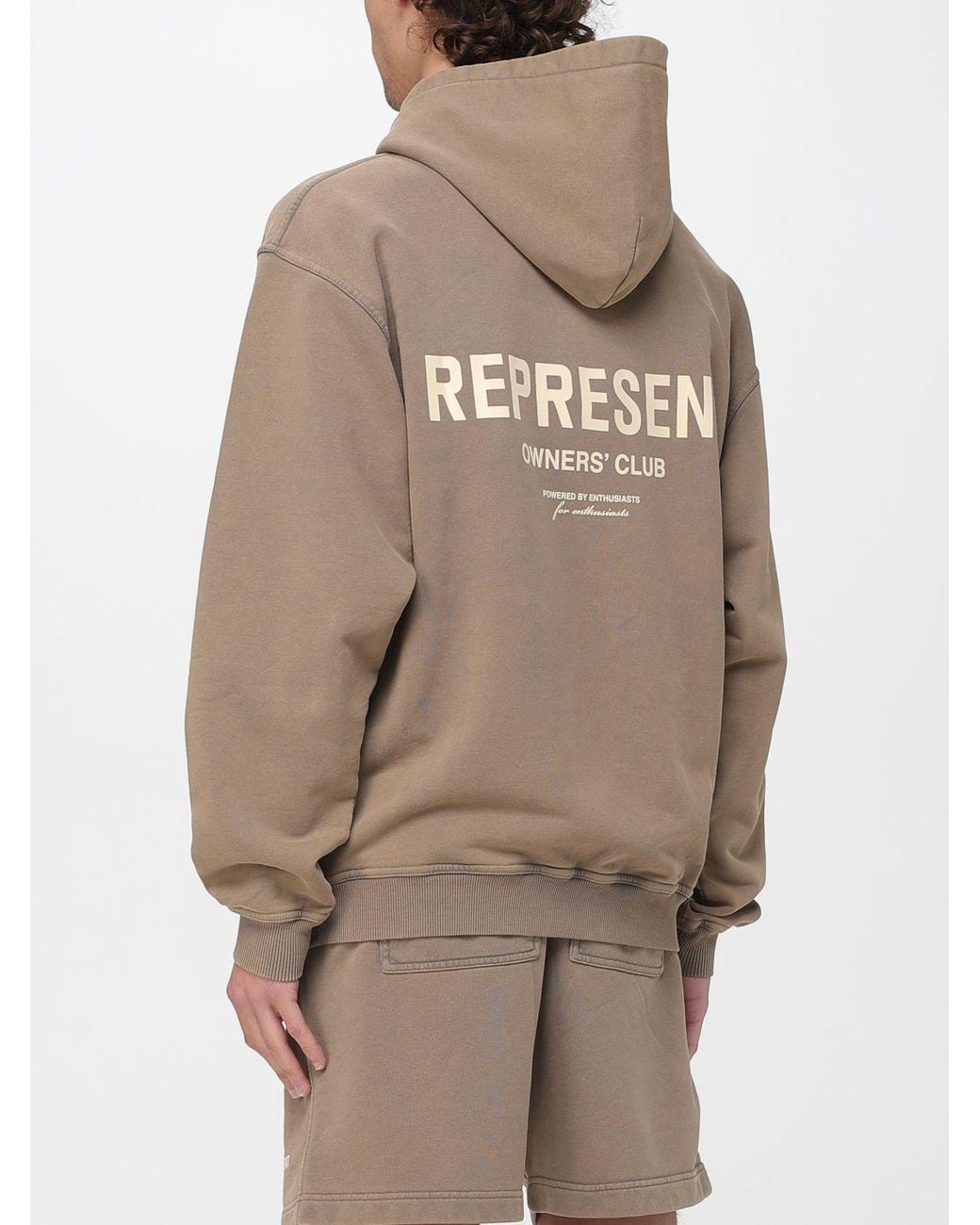 Represent Natural Cotton Hoodie for men