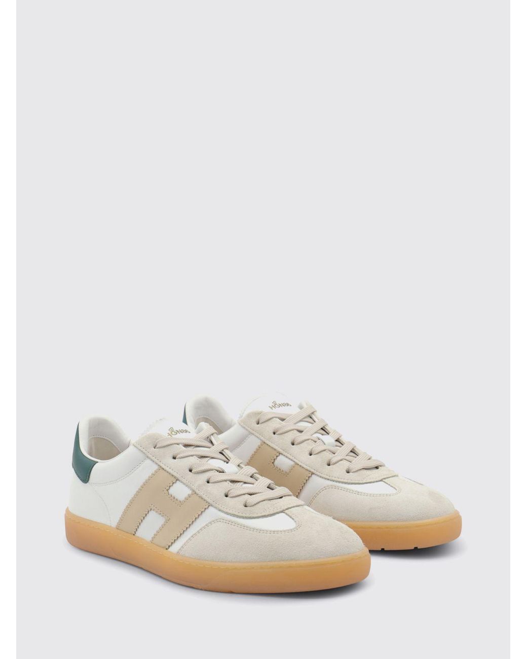 Hogan White Cool Leather Sneakers for men