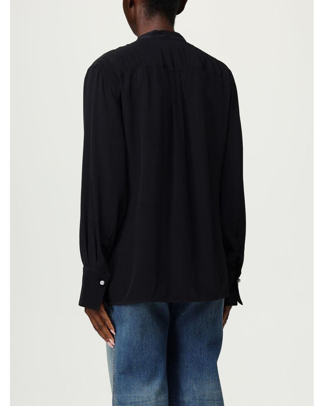 Victoria Beckham Black Shirt