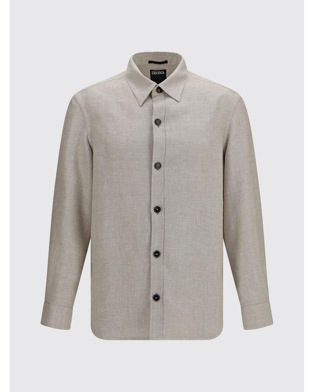 Zegna Gray Shirt Jacket for men