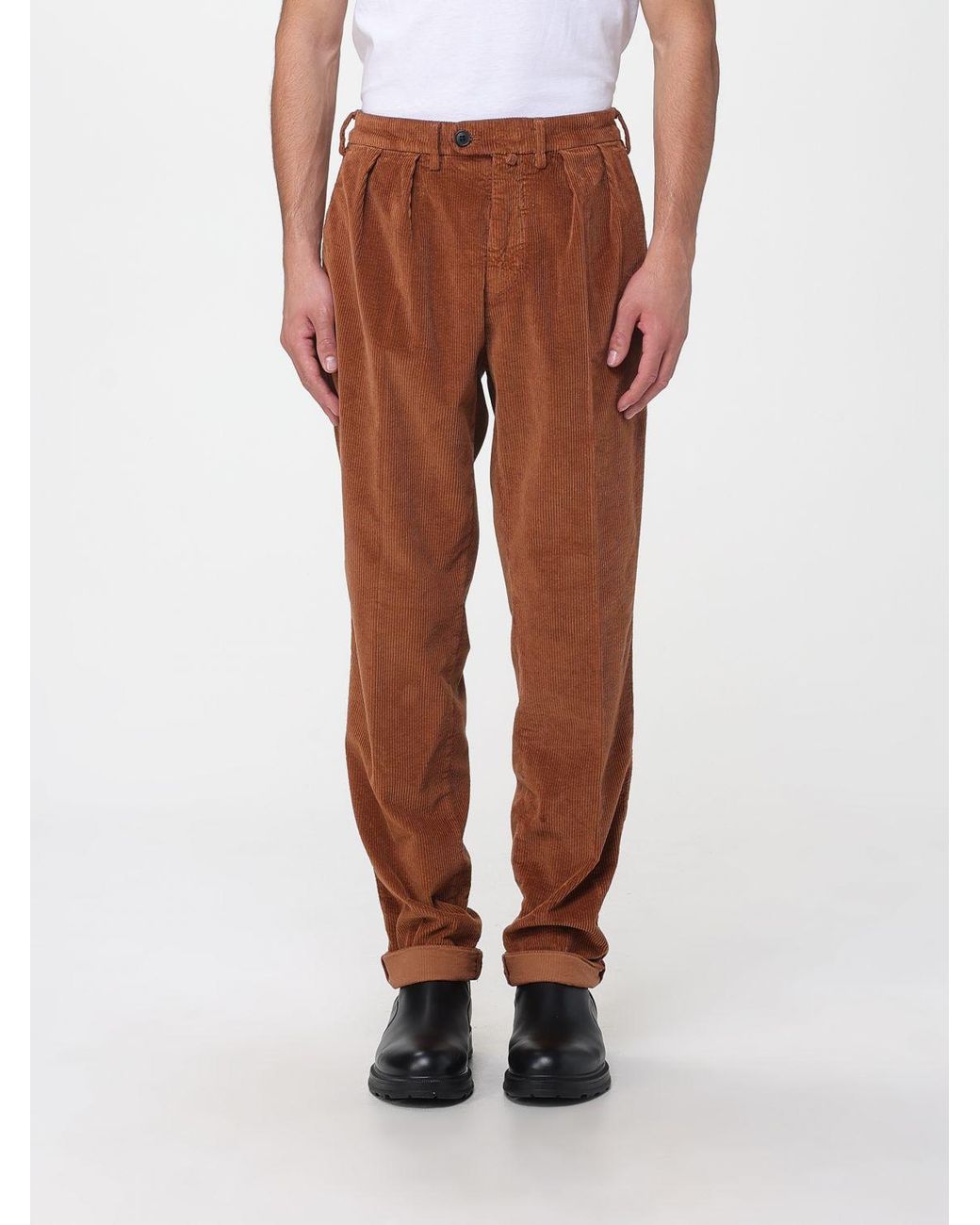 Mason's Brown Trousers for men