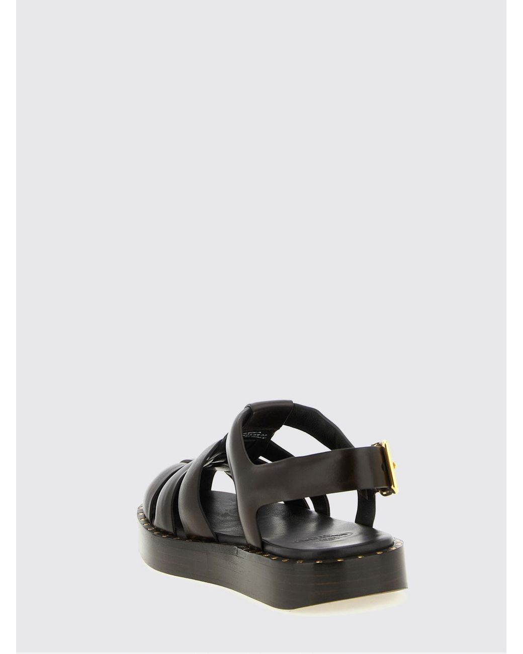 Church's Black Leather Sandals