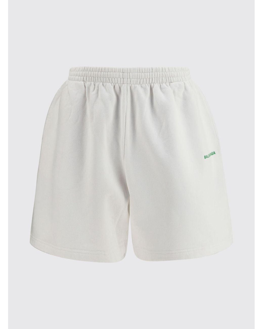 Balenciaga White Shorts for men