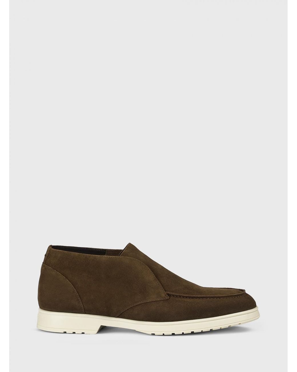 Doucal's Brown Suede Desert Boots for men