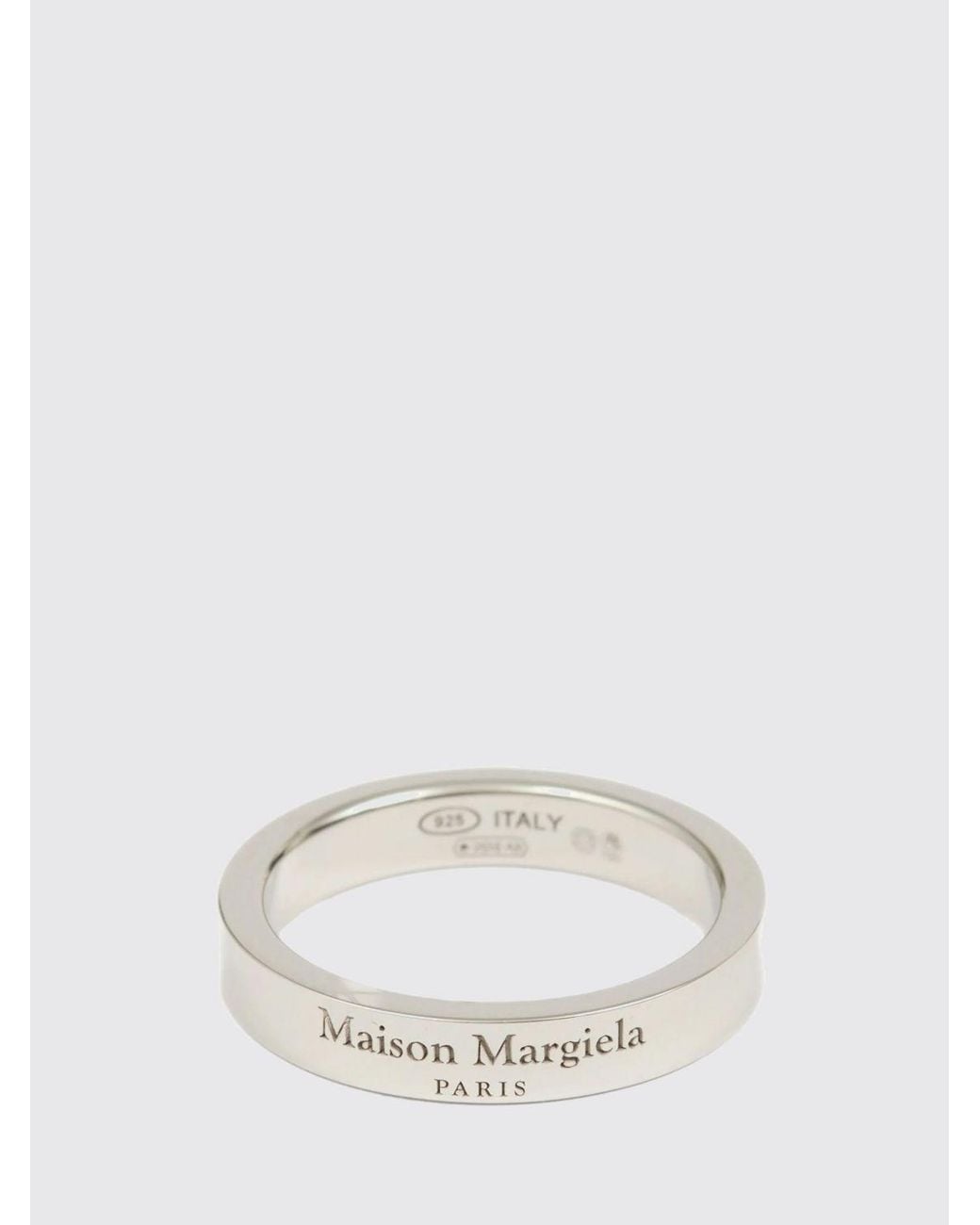 Maison Margiela Natural Ring With Logo for men