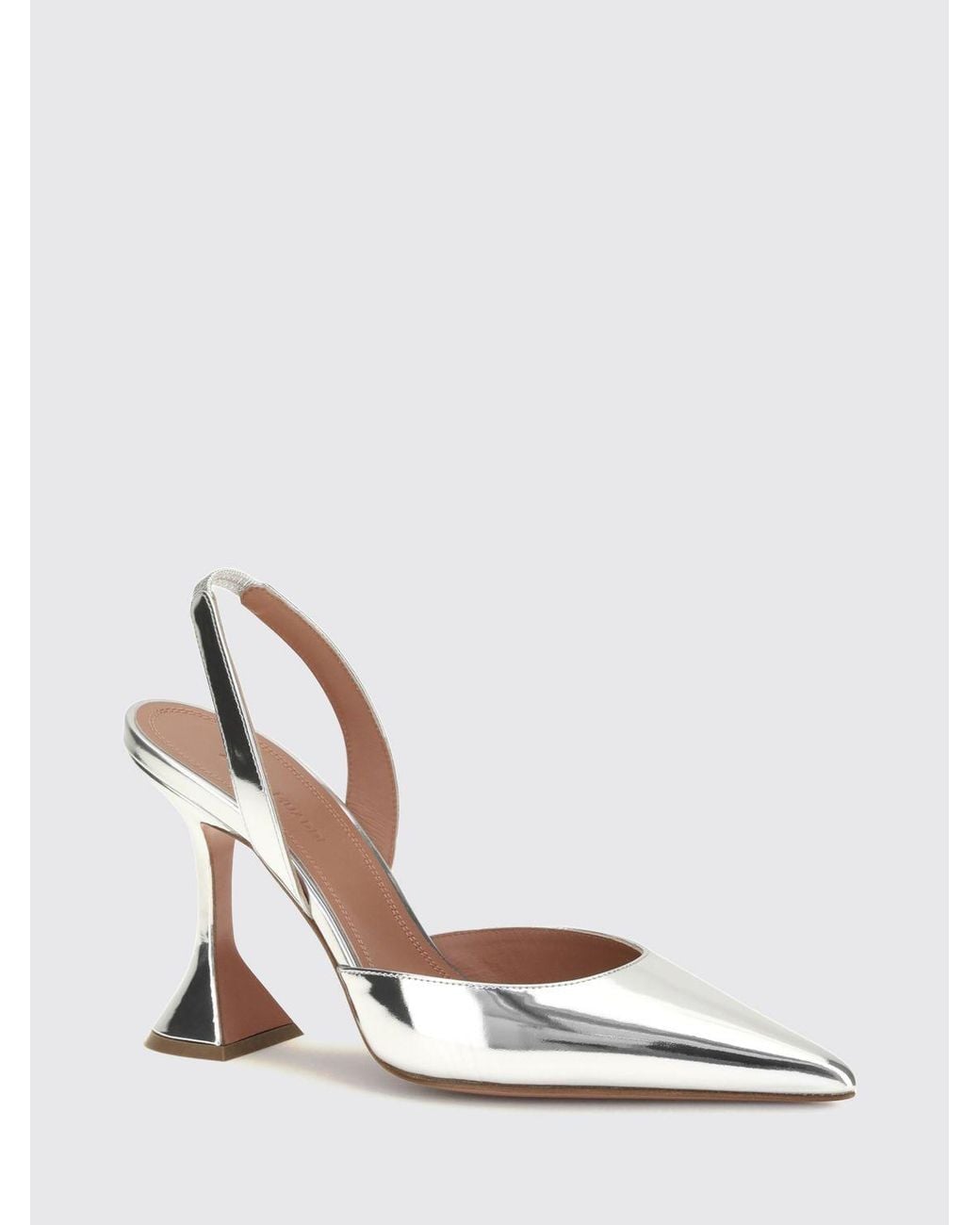 AMINA MUADDI White High Heel Shoes