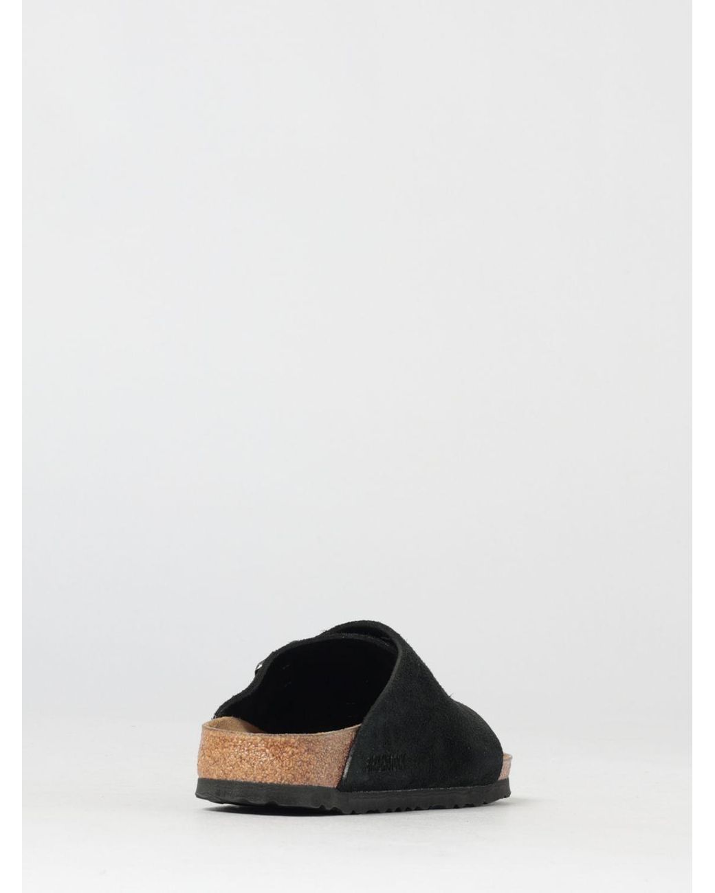 Birkenstock Black Zürich Suede Sandal