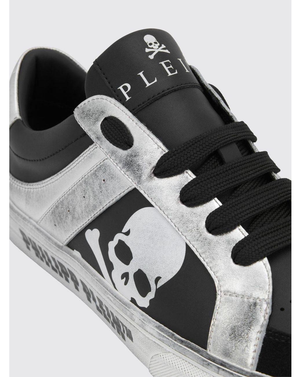 Philipp Plein Black Sneakers for men