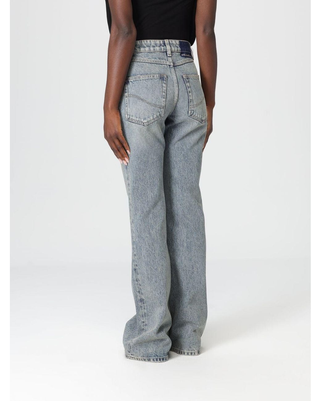 Stella McCartney Blue Straight Jeans
