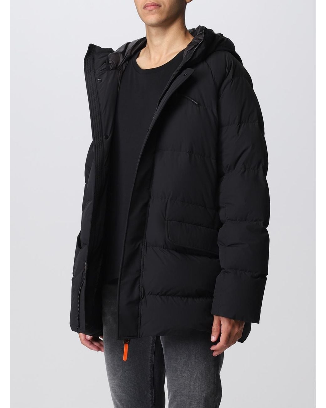 Aspesi Black Jacket for men