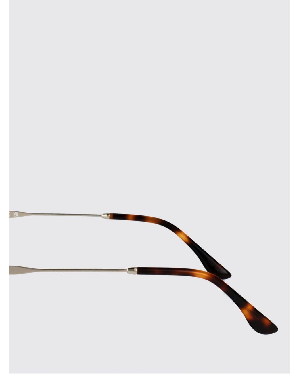 Lacoste Blue Metal Aviator Sunglasses With Monogram And Adjustable Nose Pads for men