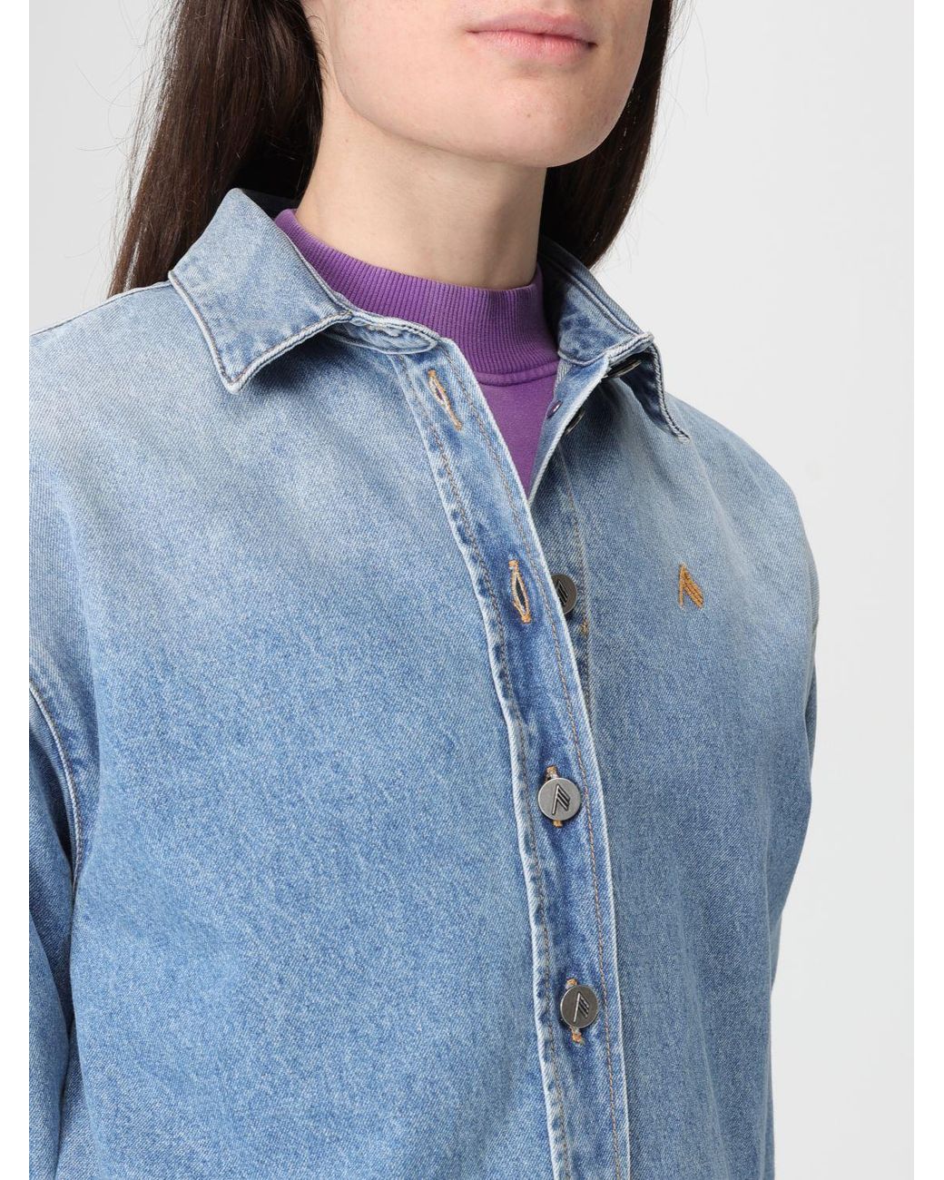 The Attico Blue Jacket