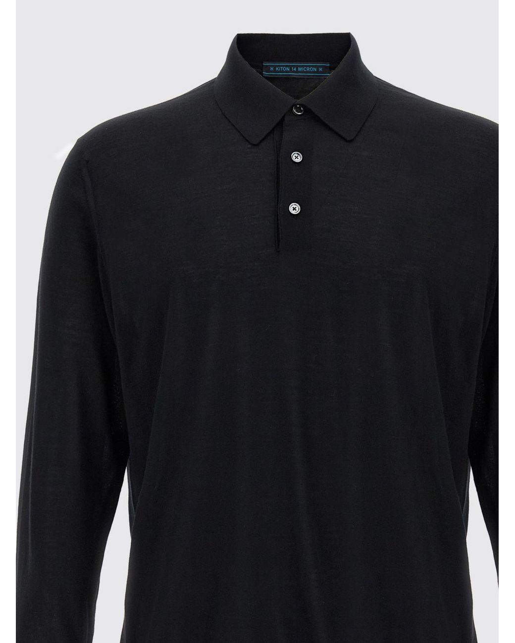 Polo di Kiton in Blue da Uomo