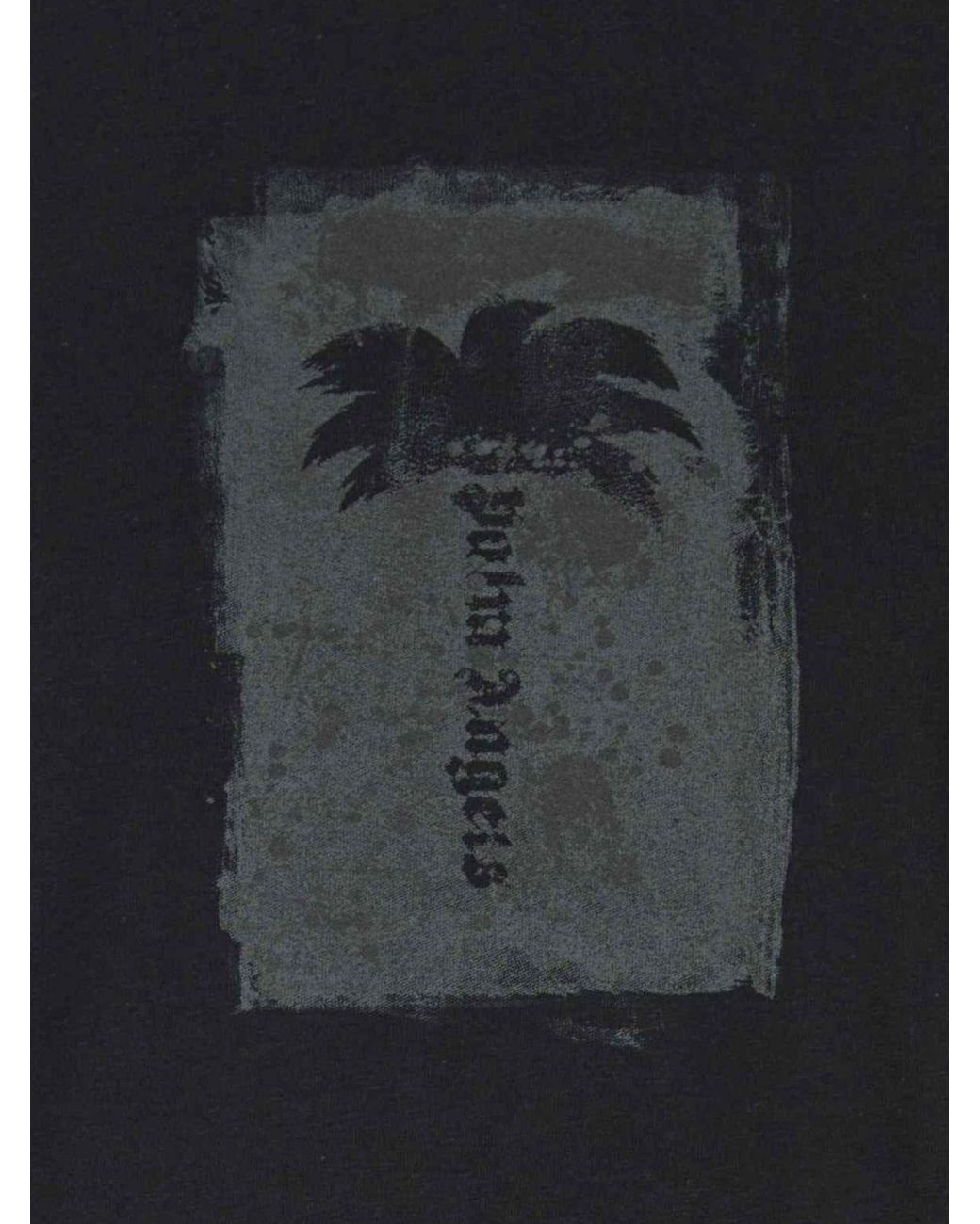 Palm Angels Black T-Shirt for men
