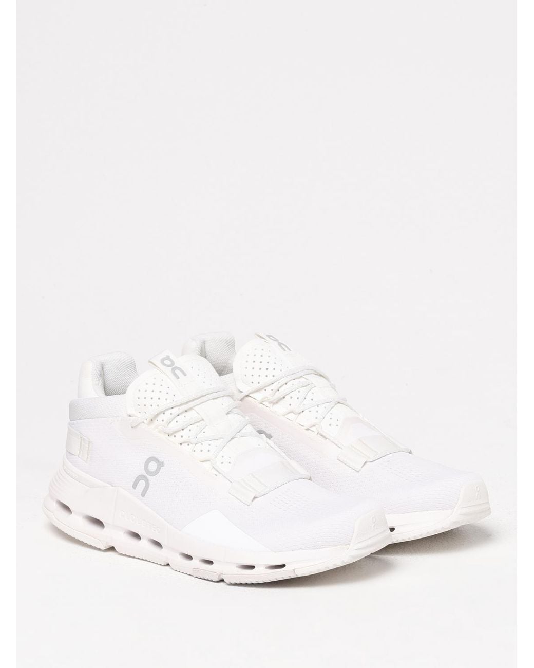 On Shoes White On Cloudnova 2 Sneakers