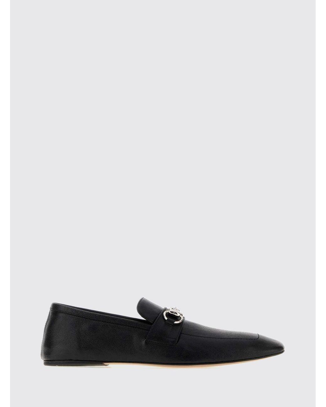 Gucci White Ragazzo Smooth Calfskin Loafers With Horsebit Detail