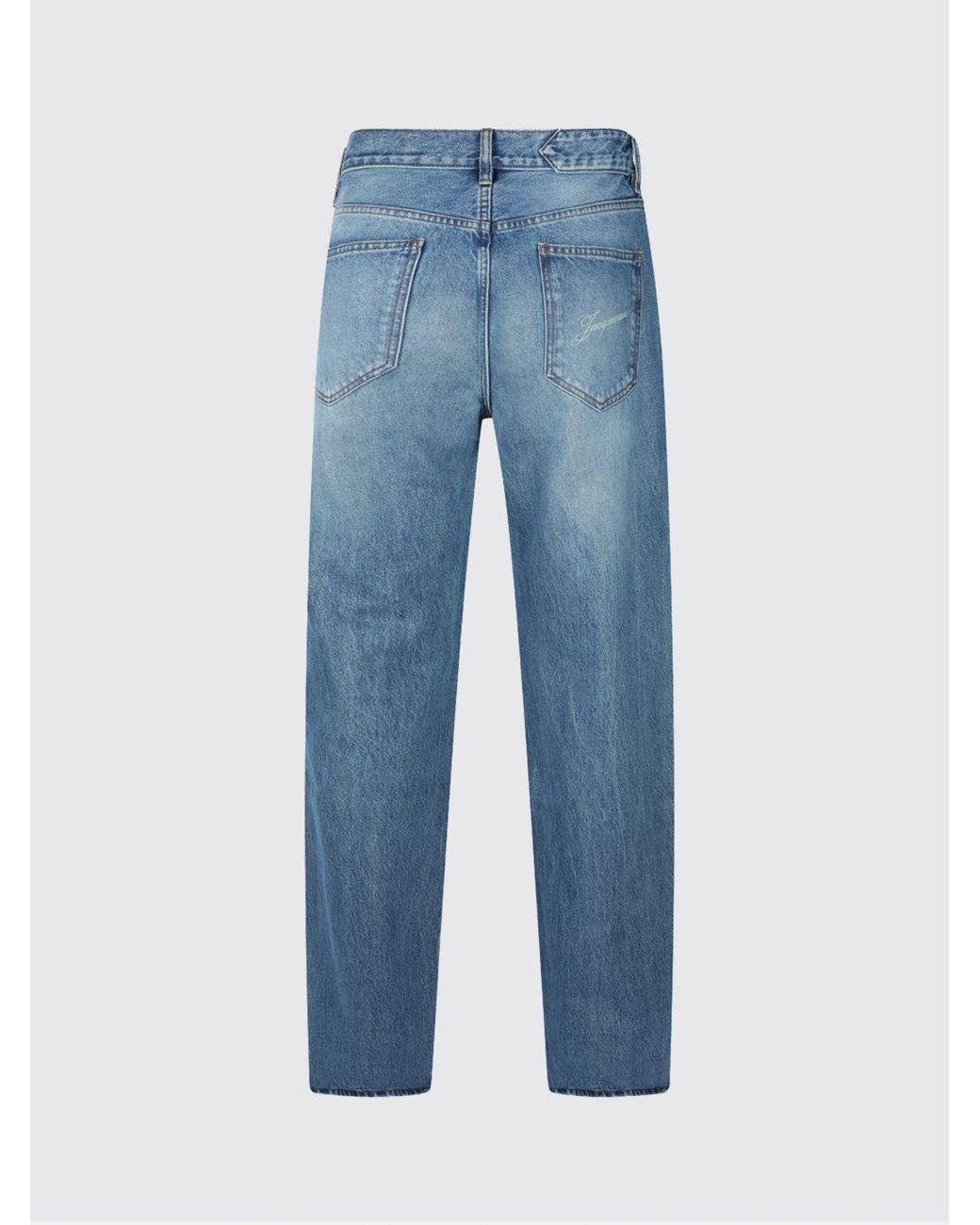 Jacquemus Blue Le De-Nîmes Mid-Rise Straight-Leg Jeans for men