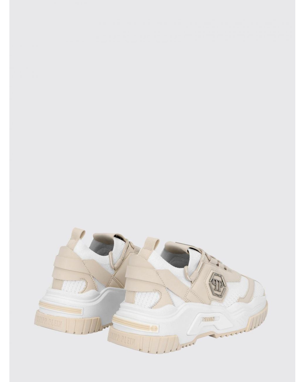 Philipp Plein White Low-Top Sneakers for men