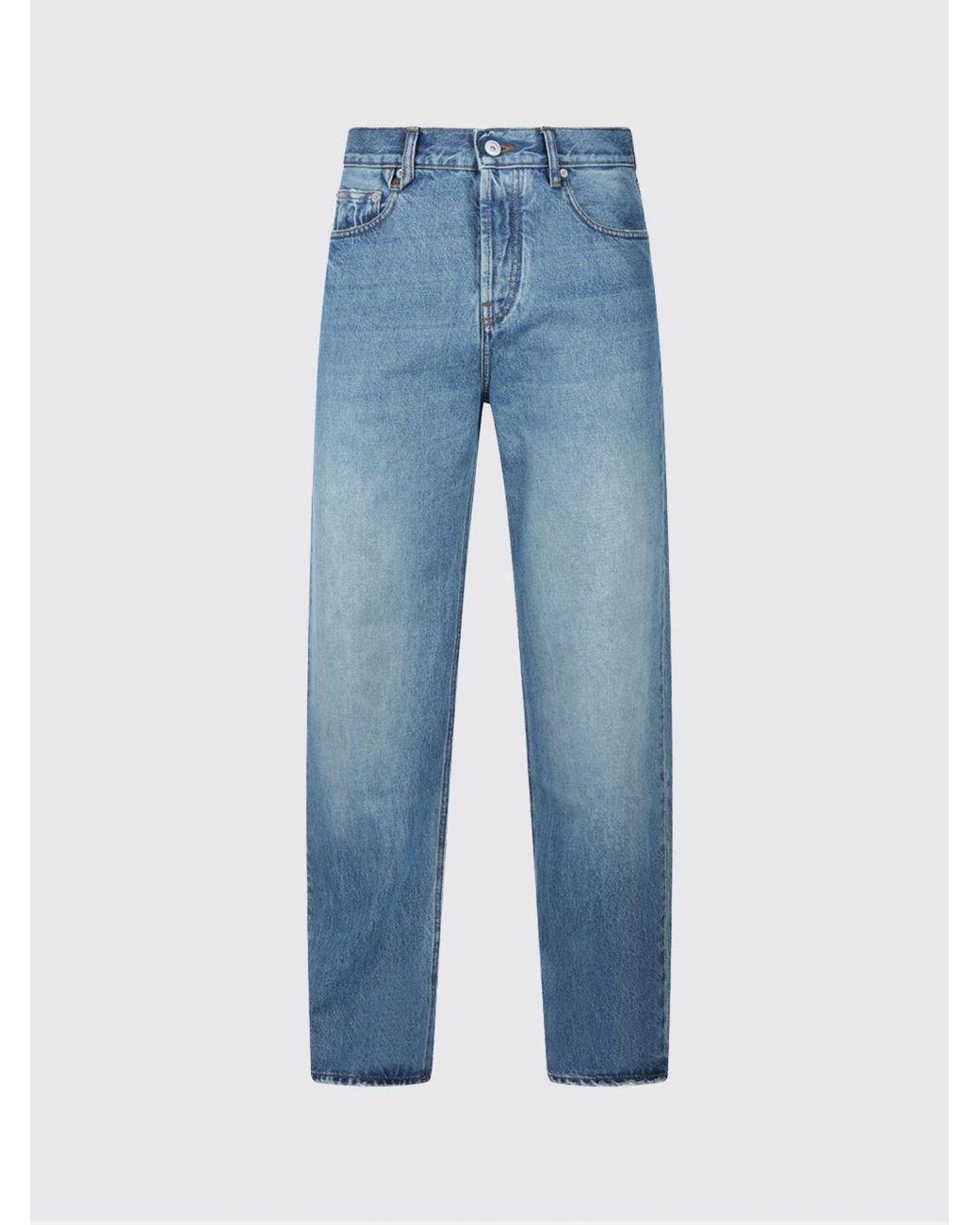 Jacquemus Blue Le De-Nîmes Mid-Rise Straight-Leg Jeans for men