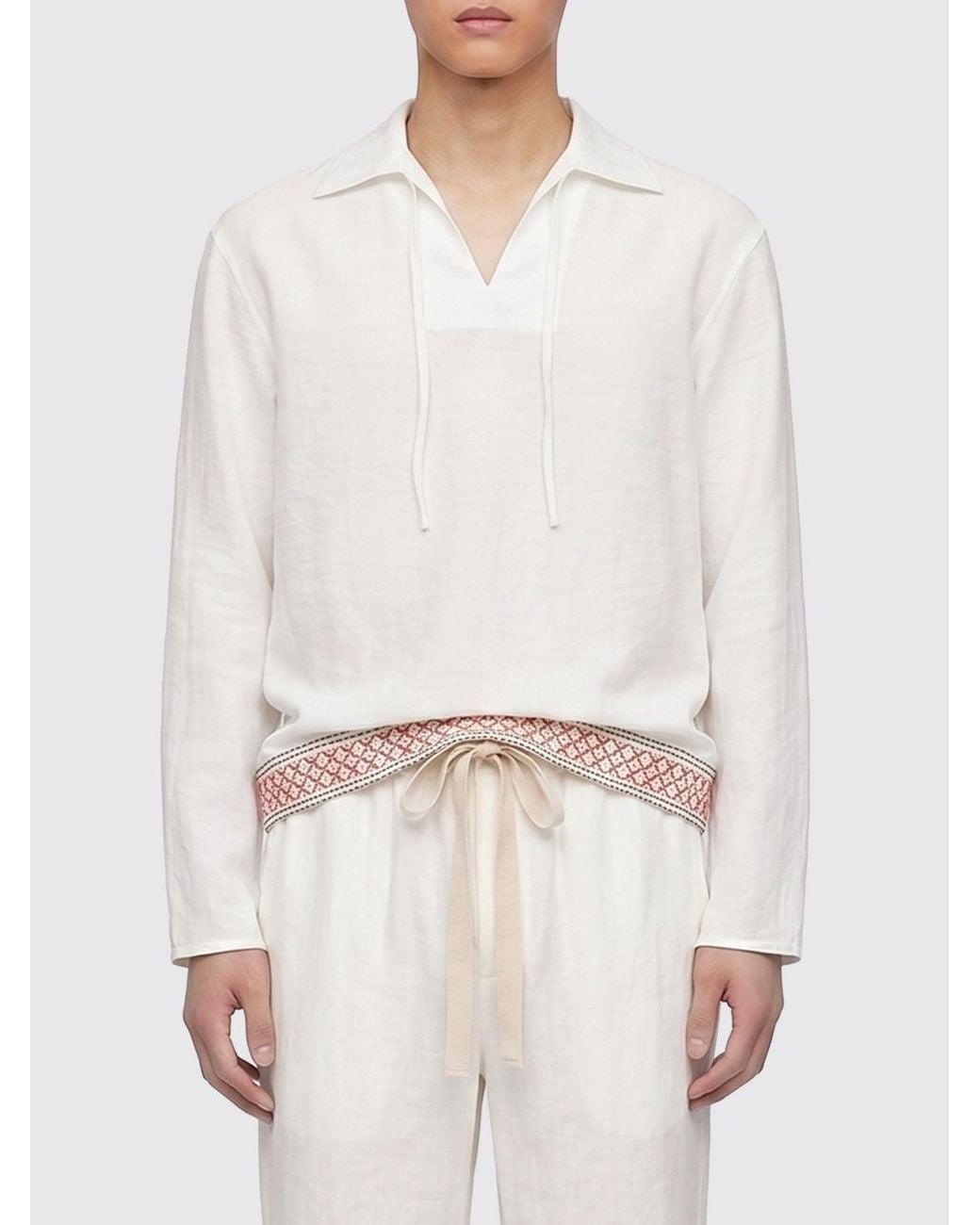 Commas White T-Shirt for men