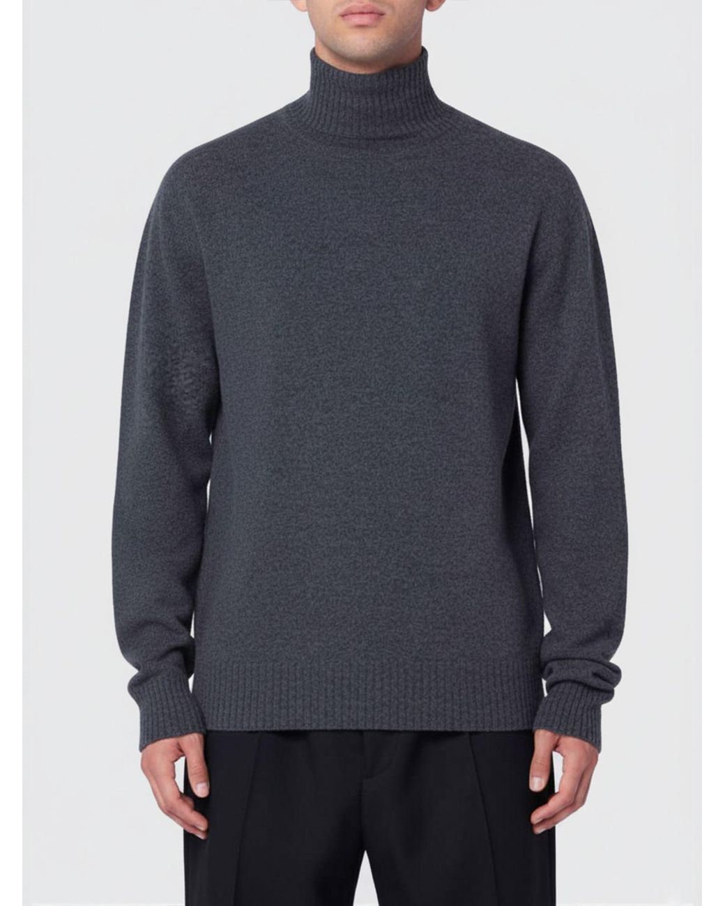Pull À Col Roulé En Laine Jil Sander pour homme en coloris Blue
