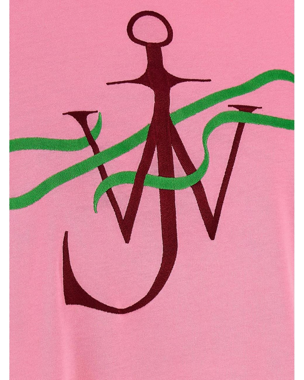 J.W. Anderson Pink Cotton T-Shirts