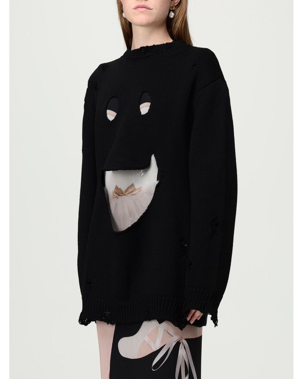 Moschino Couture Black Jumper