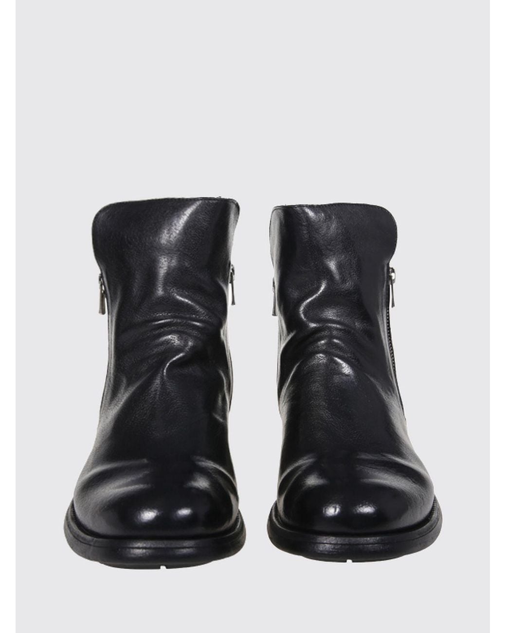 Officine Creative Black Boot for men