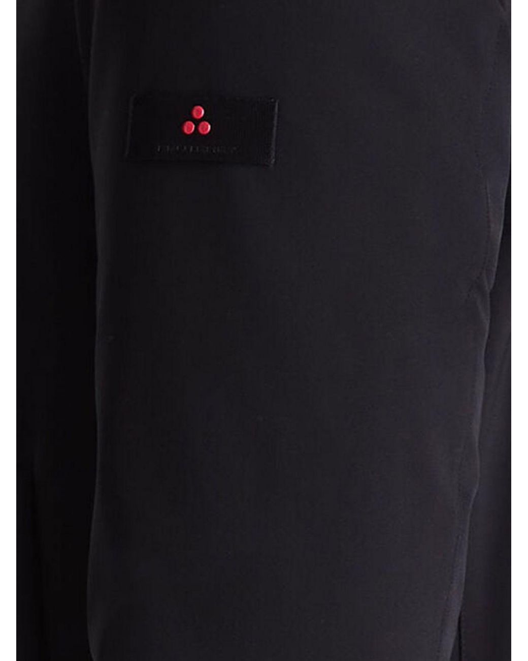 Peuterey Blue Duck Down Knee-Length Parka for men